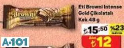 ETİ BROWNİ INTENSE GOLD ÇİKOLATALI KEK 48 G